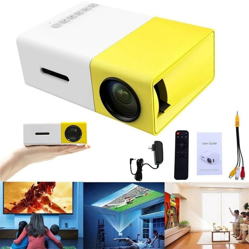 Mini Proyector Portátil! 🚀 ¡83% del stock ya vendido, no te quedes sin el tuyo!